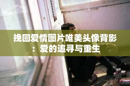 挽回爱情图片唯美头像背影：爱的追寻与重生