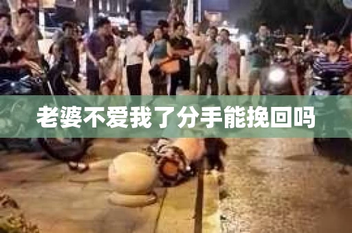 老婆不爱我了分手能挽回吗 老婆不爱我了分手能挽回吗