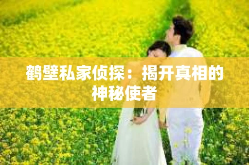 鹤壁私家侦探：揭开真相的神秘使者