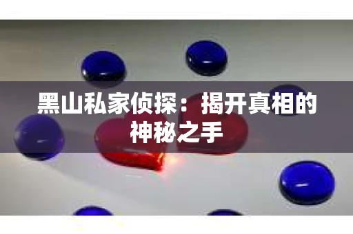 黑山私家侦探：揭开真相的神秘之手