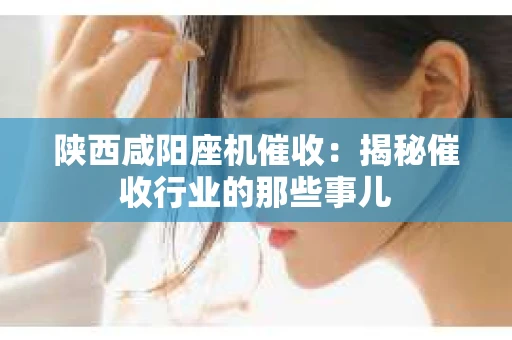 陕西咸阳座机催收：揭秘催收行业的那些事儿