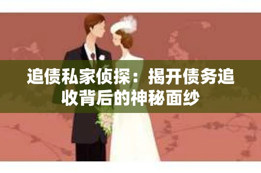 追债私家侦探：揭开债务追收背后的神秘面纱