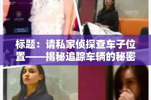标题：请私家侦探查车子位置——揭秘追踪车辆的秘密武器