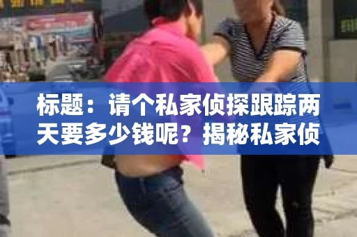 标题：请个私家侦探跟踪两天要多少钱呢？揭秘私家侦探服务费用