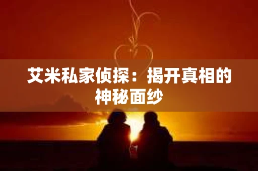 艾米私家侦探：揭开真相的神秘面纱